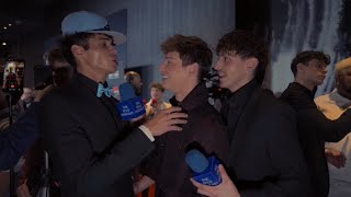 RENO GOLD MEETS BRANDON & JULIAN @ AVN Gay Awards Red Carpet 2026 (Full Interview)