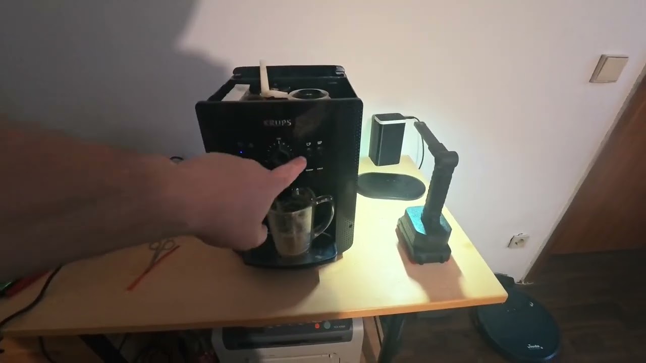 Krups мигает 4 красных светодиода