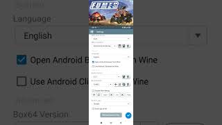 FUMES (Demo) - Winlator Setting #Winlator #ptitSeb #box64 #box86 #shorts