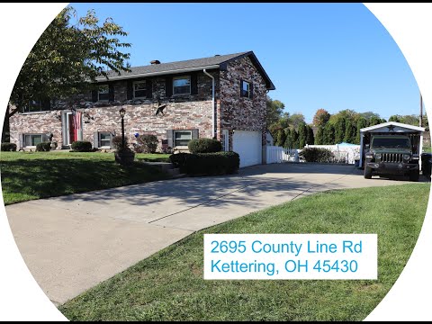 2695 County Line Rd, Kettering, OH home video tour