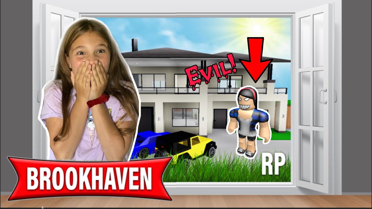 Roblox Brookhaven RP! Help There's An Evil Child 