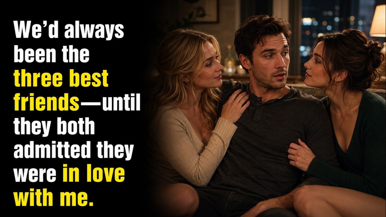 We'd always been the three best friends—until they both admitted