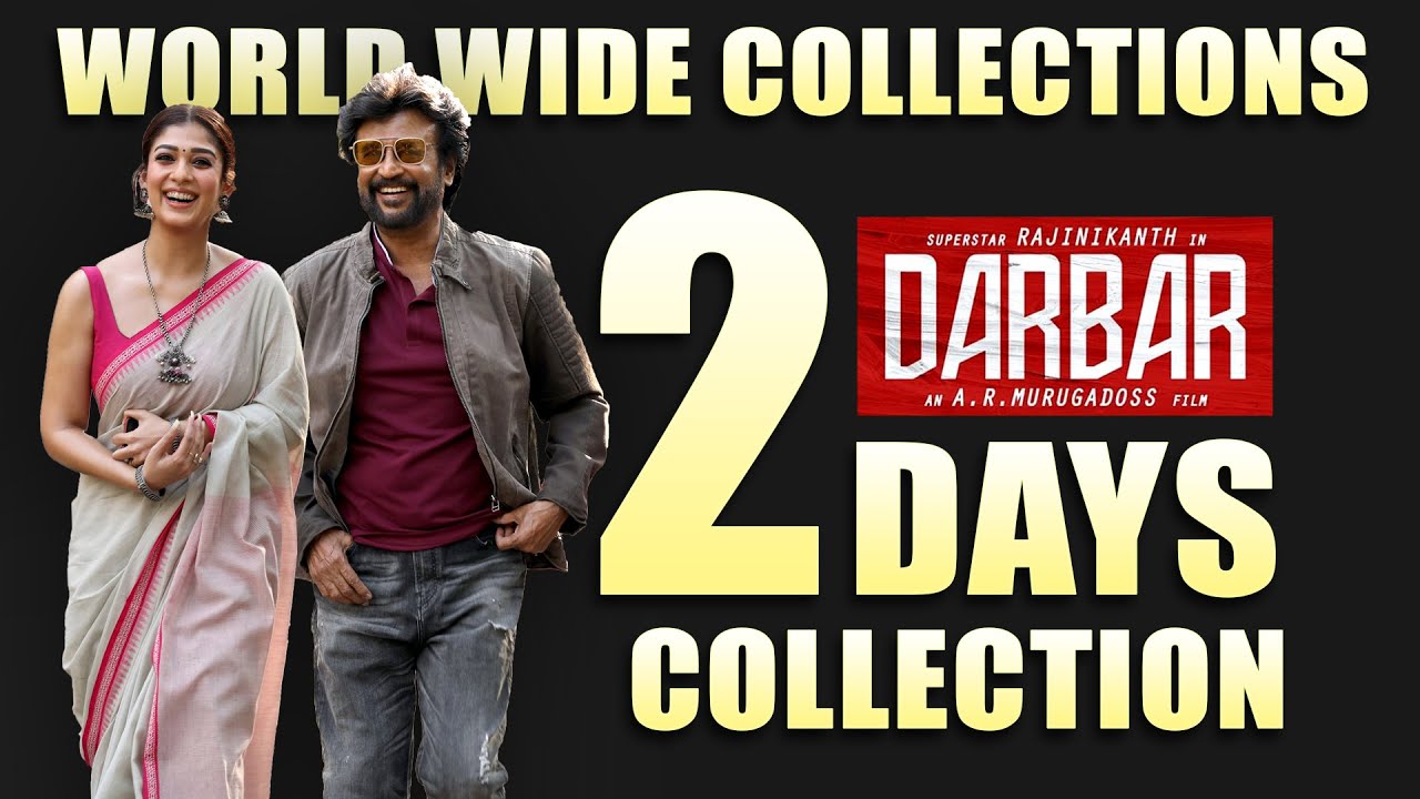 DARBAR 2nd Day Box Office Collection | DARBAR Second day Collection | DARBAR Collection Day 2