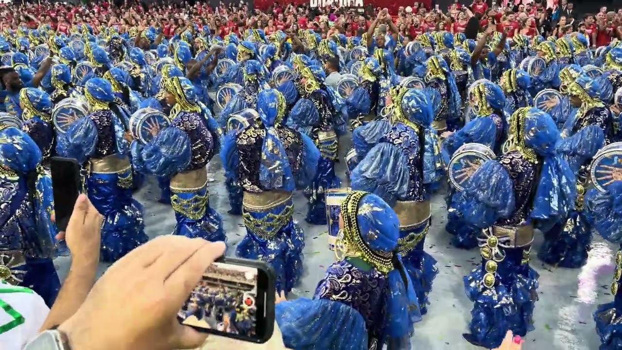 [4K] Bateria Imperatriz Leopoldinense - 2024 - Apresentação para Módulo de Jurados