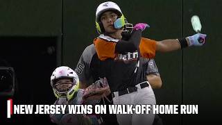 WALK-OFF HOME RUN Mason Rincon wins it for NJ vs Massachusetts Little League World Series