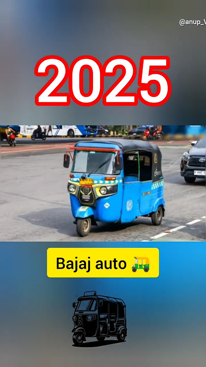 Evolution of Bajaj auto 🛺 all Bajaj auto history 1970 to 2025 🛵🚘 Vehicle video #bajaj #viral #auto 🔥