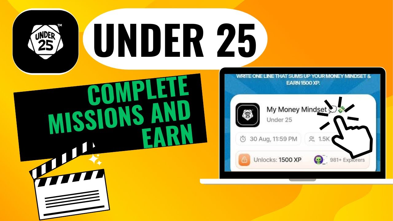 Under 25 App Kaise Use Kare| Missions Complete Karke Paise Kamaye| Full Tutorial 