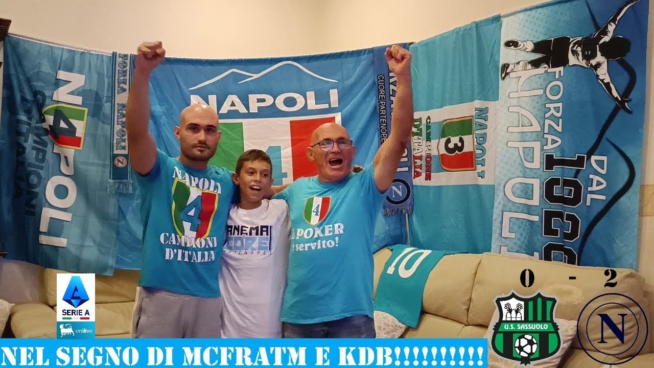 Sassuolo - Napoli 0-2  23-08-2025  (Live Reaction Casa Cuomo)