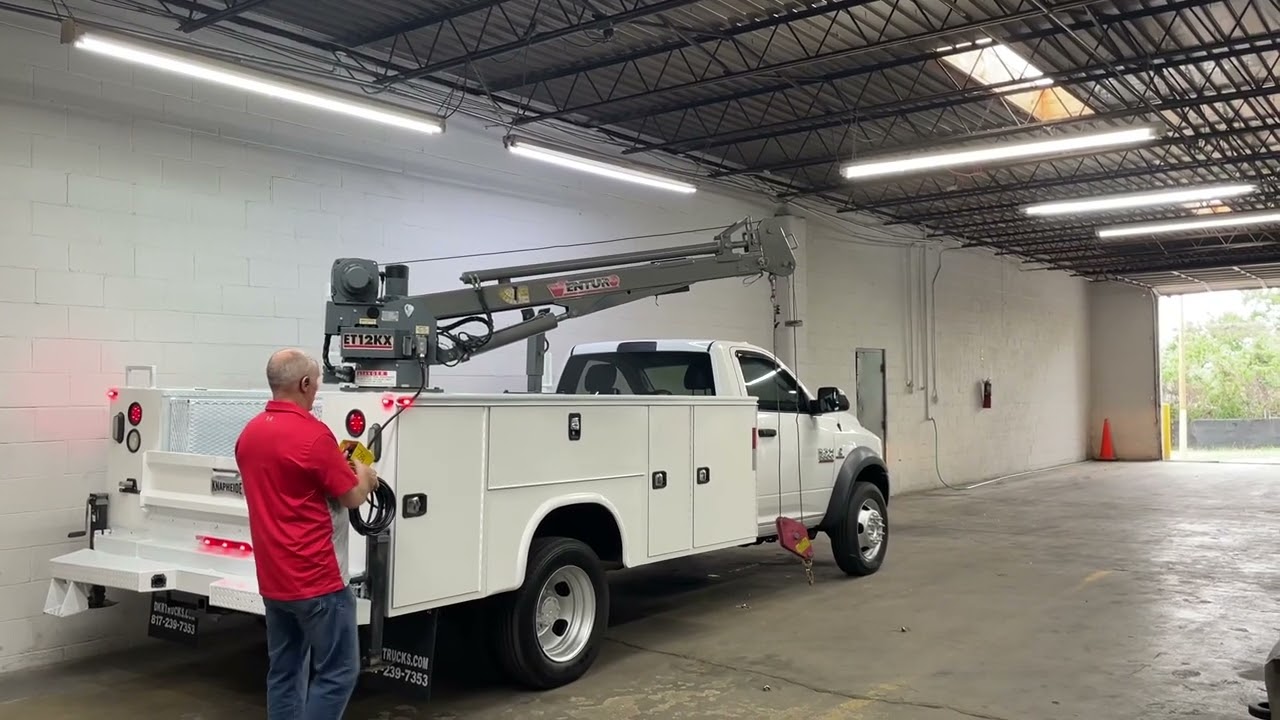 STOCK  26784 2017 RAM 5500 VENTURO CRANE VIDEO