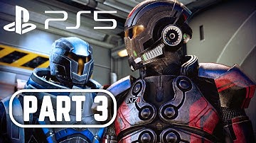 MASS EFFECT 3 LEGENDARY EDITION PS5 Gameplay Walkthrough Part 3 FULL GAME 4K 60FPS No Commentary