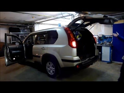 Автоматический багажник на Nissan X-trail, www.logicsecurity.ru, www.автоматическийбагажник.рф