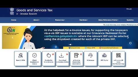 e-Invoice JSON download functionality Live on the GST e invoice portal