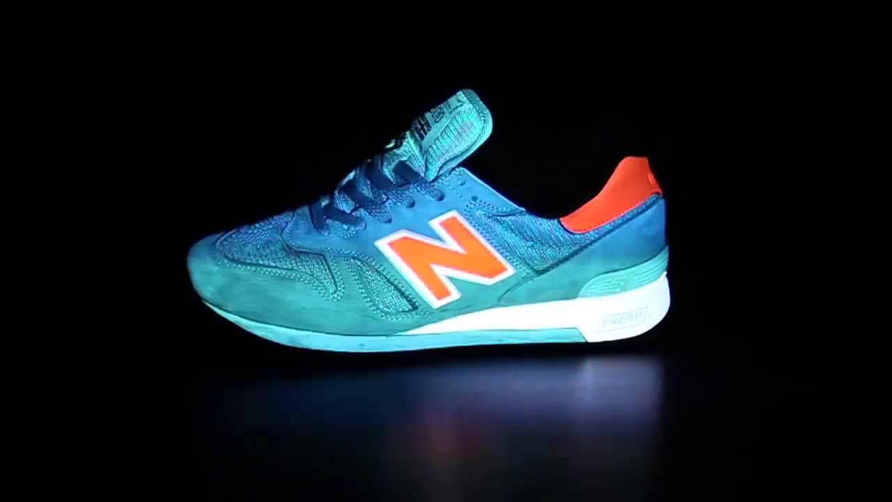 new balance sneaker projection mapping