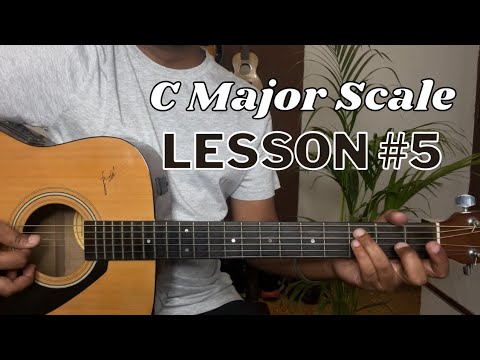 C Major Scale | Beginner Guitar Lesson #5 | theguitarguy