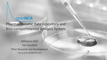 R/Pharma openNCA - Pharmacokinetic Data Repository and Non-compartmental Analysis System
