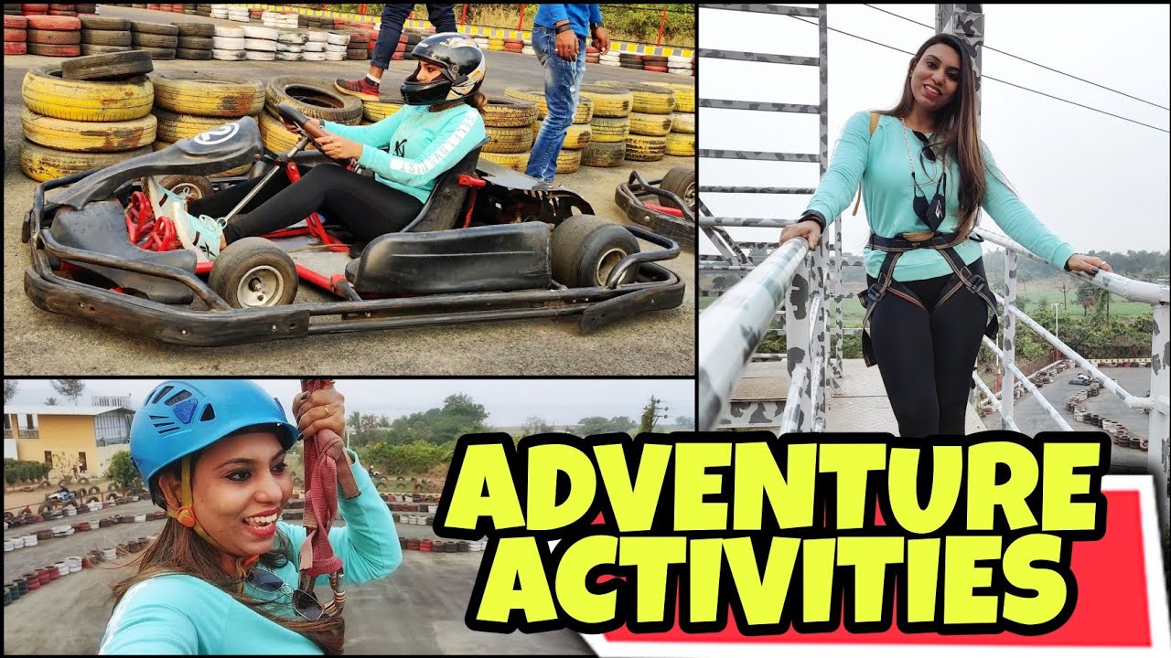 Adventure Activities at Nashik | Go Kart | Zip Line | High Rope | Atv Ride |Zonkar Adventure Park