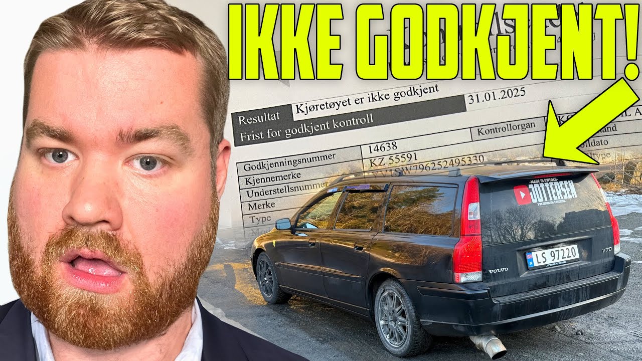 TID FOR EU KONTROLL PÅ V70EN!