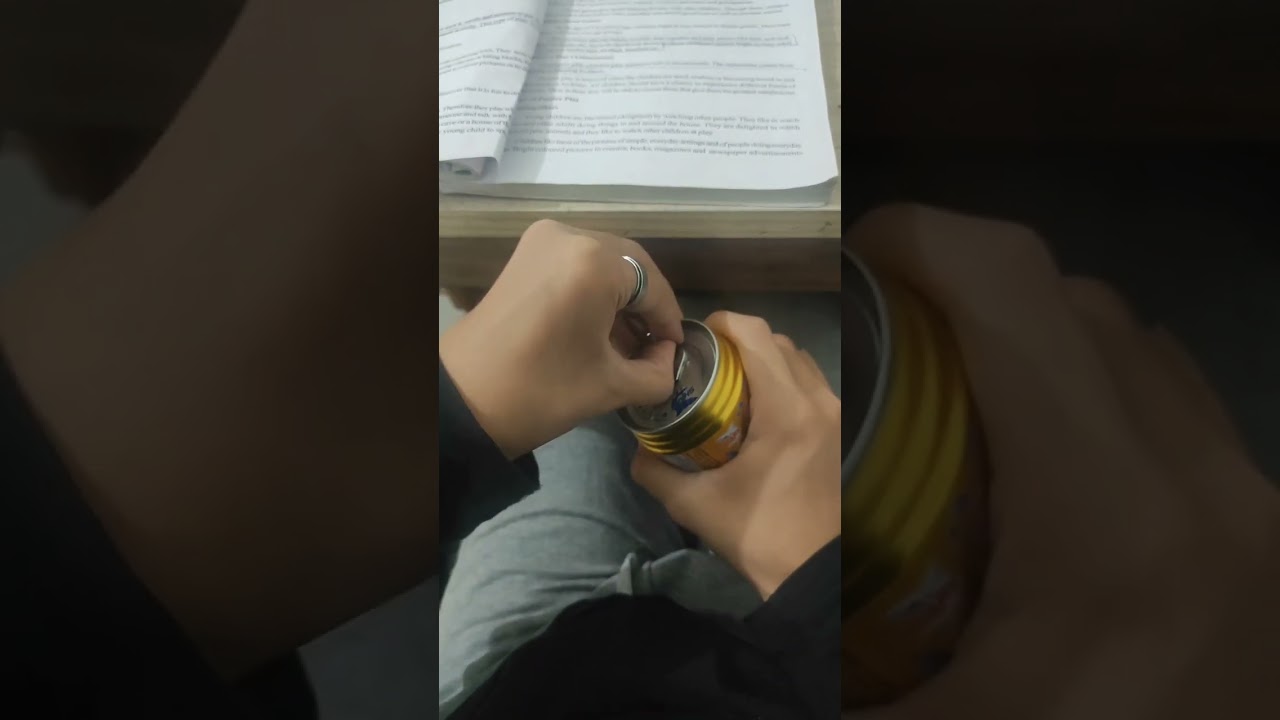 how to open a shark can (energy drink)