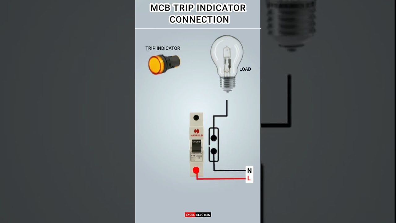 MCB Trip Indicator Connection 