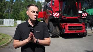 Review of the Case IH AF10 Flagship Combine