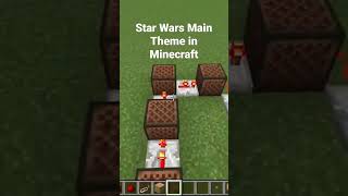 #shorts Star Wars Main Theme in Minecraft #surfergaming #minecraft #starwars