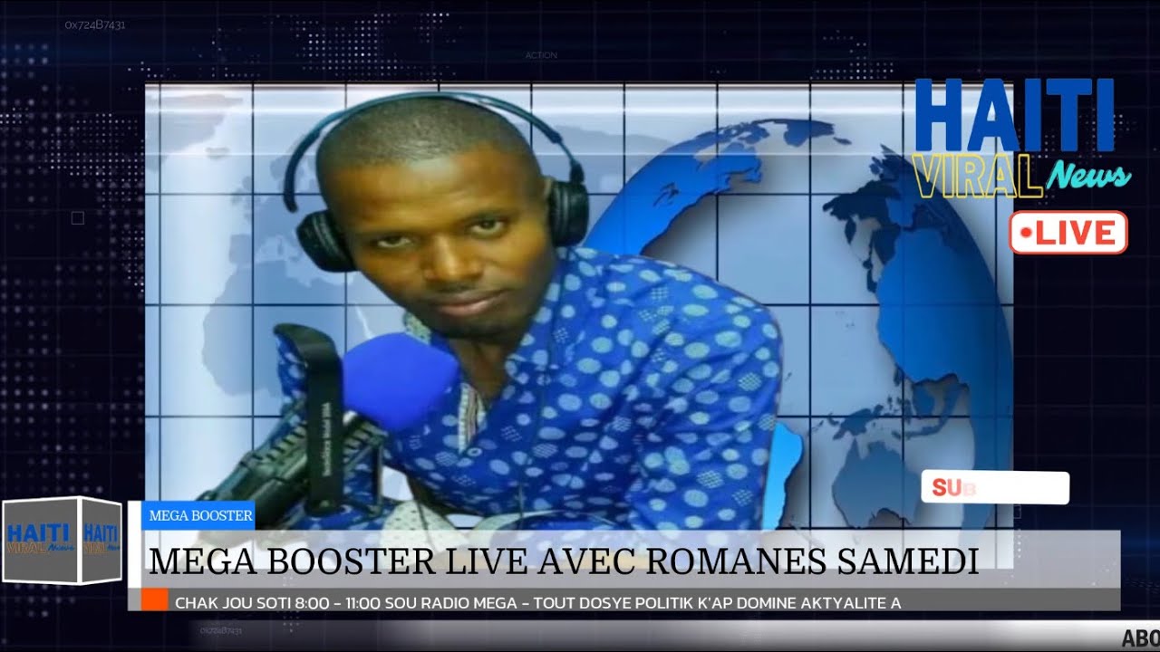 🔴Mega Booster Live 15 Septembre 2023 sou Radio Mega avec Romanes Samedi