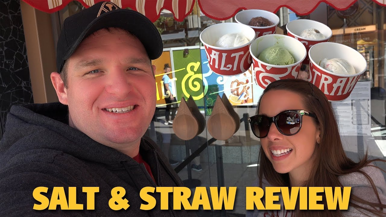 Salt & Straw Review Downtown Disney YouTube