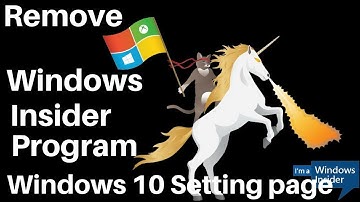 How to Remove “Windows Insider Program” Section from Settings Page