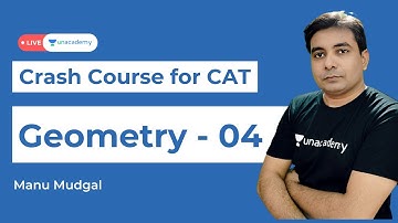 Geometry for CAT 2021| Crash Course & Concepts | Quantitative Aptitude for CAT 2021 | Manu |CATalyst