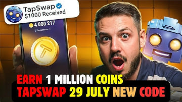 How To Farm 1 MILLION Coins | Tapswap Toady Code | Tapswap Legends