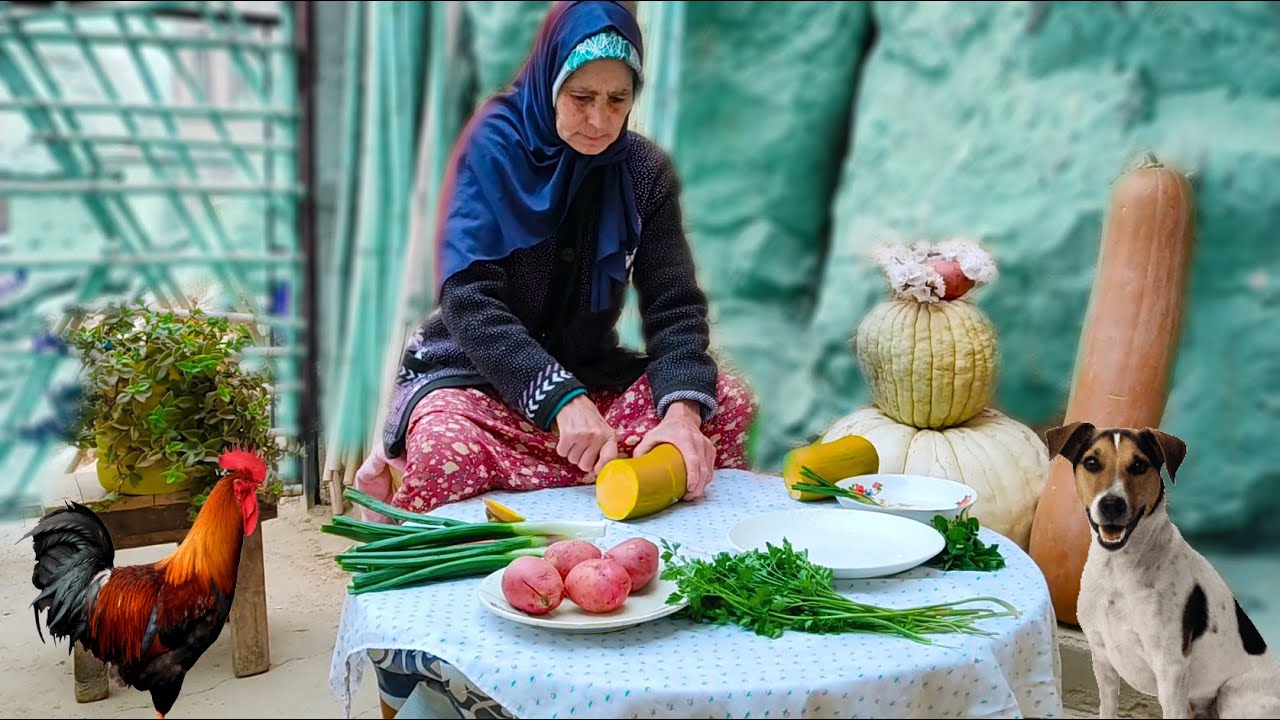 روح الطبخ الاصيل مع اجواء القرية المغربية| Moroccan village atmosphere