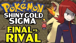 Pokémon Shiny Gold Sigma (Detonado - Parte 23) - Batalha Final Contra o Rival!