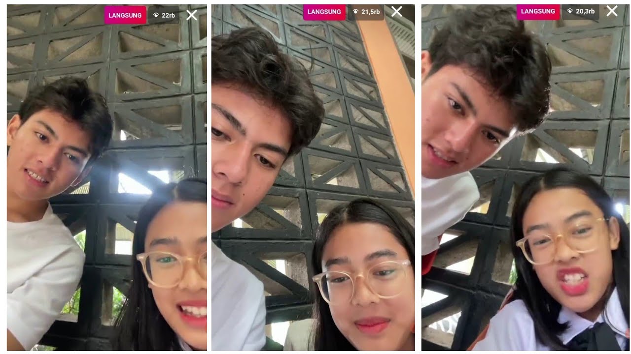 LIVE INSTAGRAM REY DAN AQEELA MAIN THIS OR THAT 😂 SERUU BANGETTT 🤩