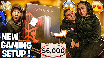SURPRISED MYKEL WITH A GAMING SETUP & RUNIK GOT A NEW GIRLFRIEND!
