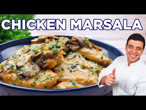 Chicken Marsala Recipe [ 30 Minutes Dinner ]