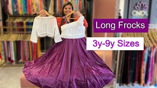 Designer Long Frock Collection #designerwear #longfrock #kidsfrock #frocks