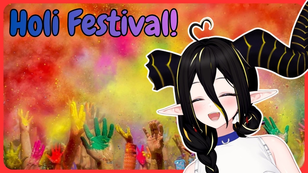 The festival of colors ~ Indian Holi Festival!