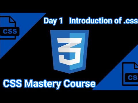 Introduction to CSS 🖍️ and It's type Day 1 - YouTube