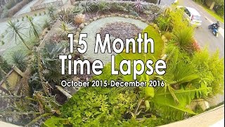 15 Month Garden Timelapse 2015-2016