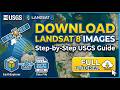 How to Download Landsat 8 Imagery from USGS EarthExplorer?