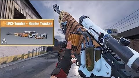 New LW3 - TUNDRA Sniper Rifle Gameplay || Call Of Duty Mobile ||