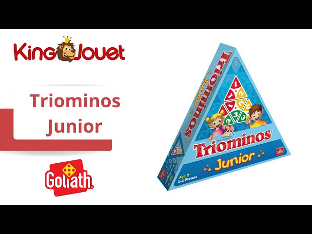 Goliath - Triominos Junior - Jeu de famille - 60627.006 : : Jeux  et Jouets