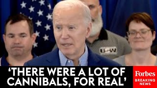 WATCH: Biden Claims His Uncle Crashed In New Guinea In WWII And Was Possibly Eaten By Cannibals