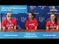 2025 NCAA Division III Women's Lacrosse Tournament Interview - Sweet 16 vs. Franklin & Marshall