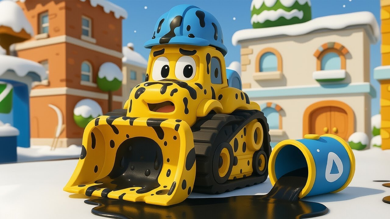 Kirli Buldozer'in yıkanması gerekiyor! | Araba yıkama