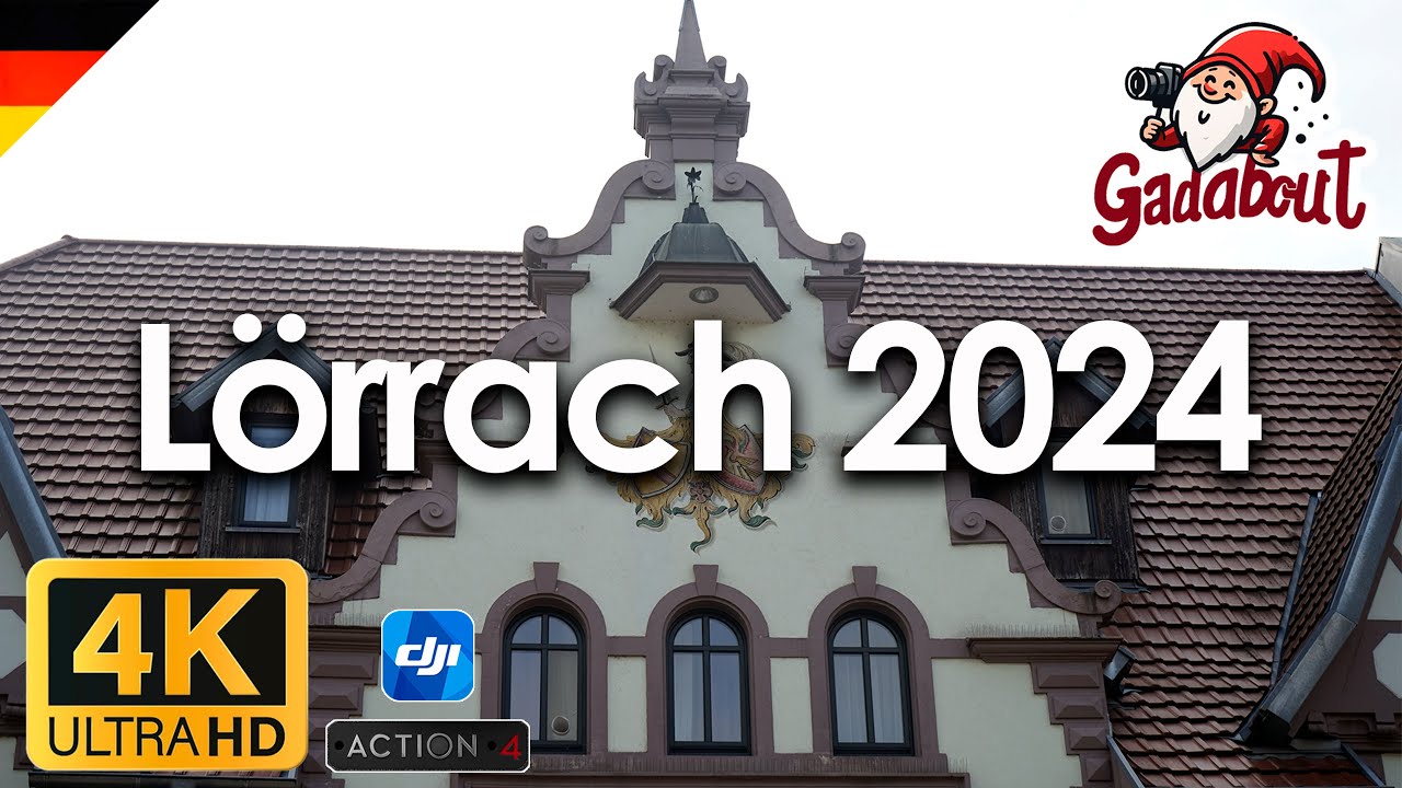 Lörrach, 2024 - Germany (I) (4K) | Gadabout#044 (Osmo action 60fps)