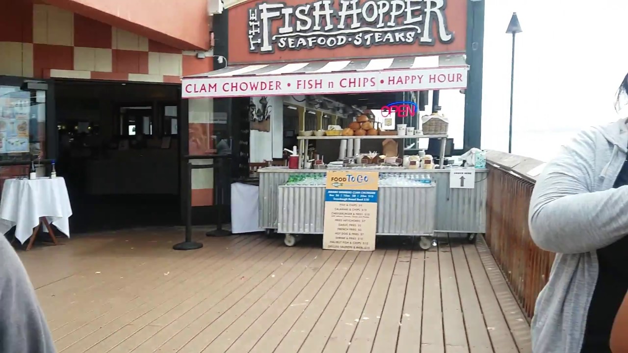 Lunch the Fish Hopper in Monterey!!! YouTube