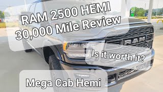 RAM 2500 HEMI  30,000 Mile Review  How has it done?  What's the next move for this truck? Keep it?
