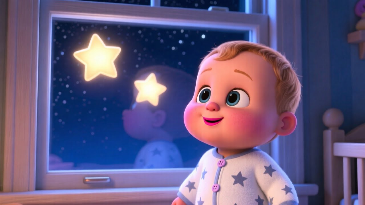 Learn 123 Counting Stars 🌟🔢 Fun Toddler Song | Cheerful Counting Rhyme