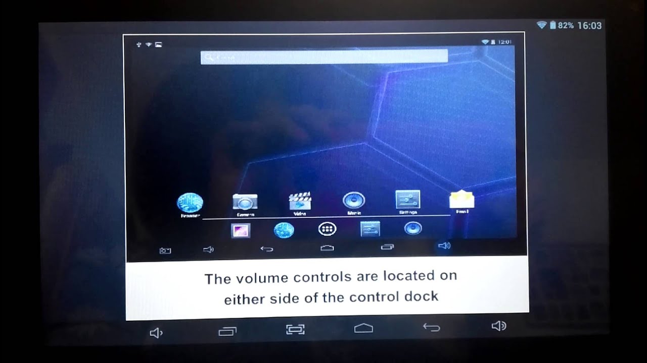 Android 4.2 tablet how to adjust volume YouTube